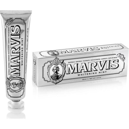 Original Marvis Toothpaste For Smokers Cigaret Drinkers Teeth Whitening Mint Flavour 85ml 4.4 Oz. Oral Hygiene Care Healthy