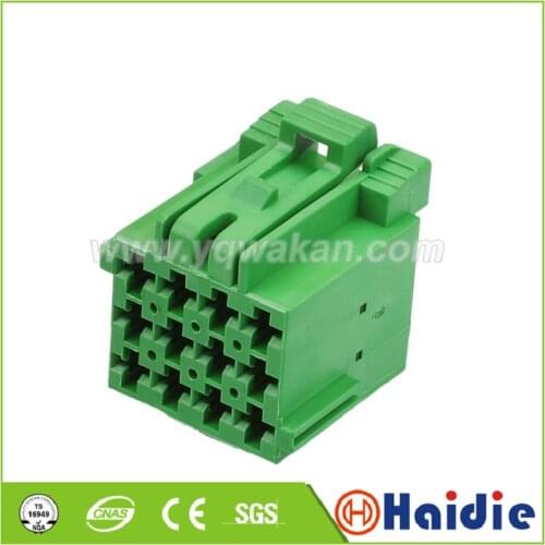 2sets 12pin auto wiring harness plug cable electric plug connector 1-967622-1