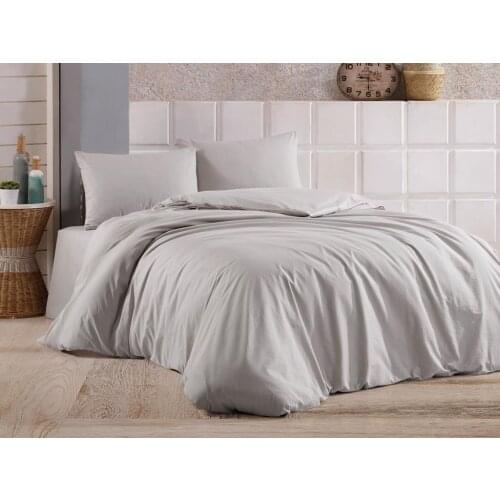 Land Of dowry Almond Double Personality Duvet cover Gray