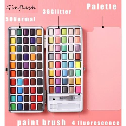 Ginflash Watercolor Paints China