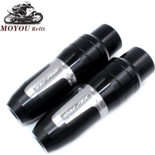 For YAMAHA YZF-R6 YZFR6 YZF R6 Motorcycle Accessories CNC Frame Crash Pads Exhaust Sliders Crash Protector With logo