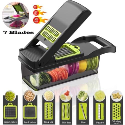 Vegetable Cutter Multifunctional Mandoline Slicer Fruit Potato Peeler Carrot Grater Kitchen Accessories Gadgets Supplies Goods