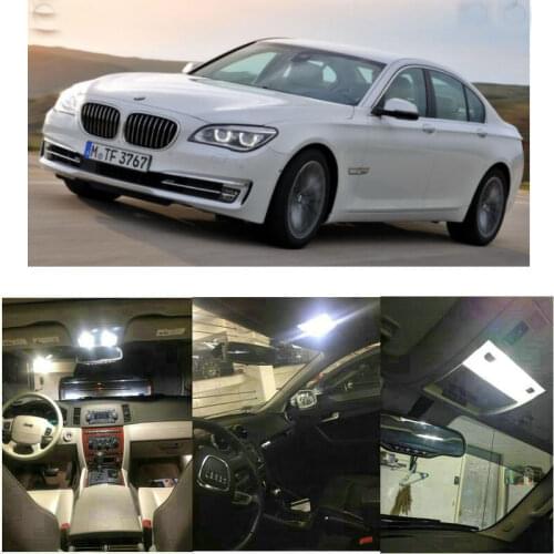25x LED interior lighting complete set For BMW 7er F01 F02 F03 F04 Limousine reading light rear lights error free