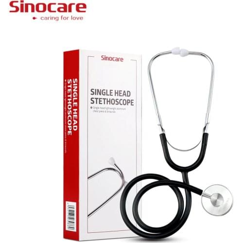 Sinocare Professional Medical Stethoscope Doctors Nurses Single Head Multi-functional Stethoscope Health Care Portable