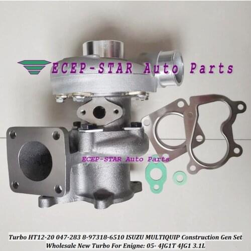 Free Ship HT12-17A 8972389791 8973186510 047-278 047-279 047-280 Turbo For Sumitomo HA50W Bagger ZX70 Fork lift 4JG1T 4JG1 3.1L