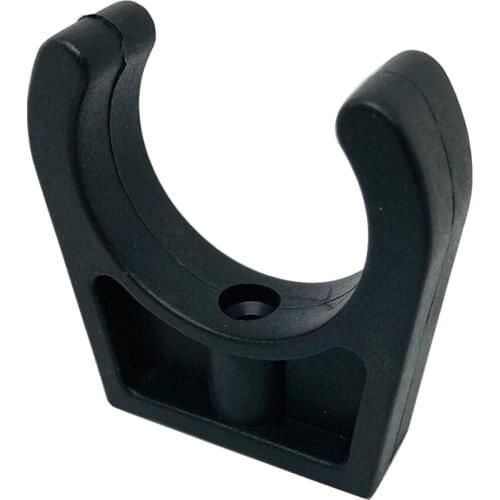 1-3/4'' Boat Boarding Ladder Stowing/Boat Hook Storage Clips - Black