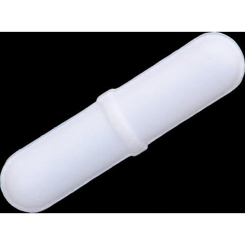 1 Pc White PTFE 8mmX30mm Magnetic Stirring Rod With Pivot Ring Magnetic Stirrer Mixer Stir Bars Laboratory Supplies