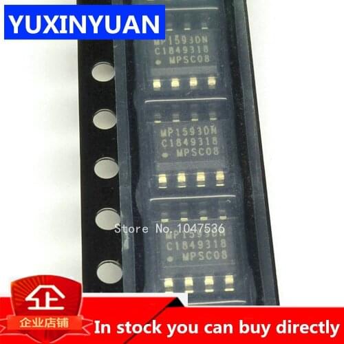 10PCS MP1593 MP1593DN MP1593DN-LF-Z SOP8 3A, 28V, 385KHz Step-Down Converter NEW IN STOCK