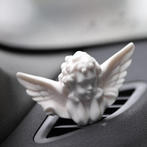3D Little Angel Silicone Mold Car Decoration DIY Aromatherapy Gypsum Mold Candle Making Mold Resin Mold silicone mold soap mold
