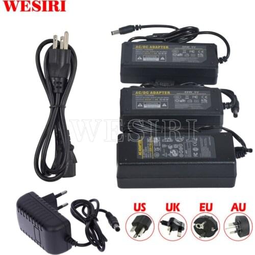 LED Switch Power Supply Adapter AC to DC Transformer DC5V 12V 24V 48V1A 2A 3A 5A 6A 7A 8A 10A for DC 5V 12V 24V LED Strip Lights