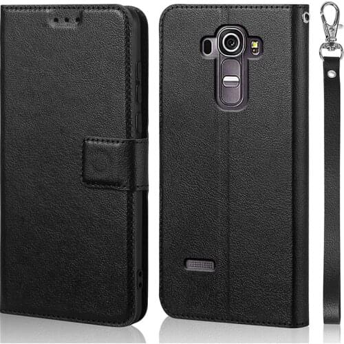 Luxury Flip Case for LG G4 H818 H810 VS999 F500 H811 H815Cover Original Book Design Leather Phone Coque Wallet Capa Stand With