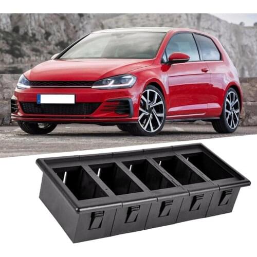 CS-429A4 Switch Mounting Holder 5-Gang Heat-resistant USB Rocker Switch Clip Panel Housing for Cars Yachts