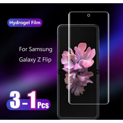 For Samsung Galaxy Z Flip ZFlip 6.7" Front Slim Full Cover Edge to Edge Soft TPU Hydrogel Film Explosion-proof Screen Protector