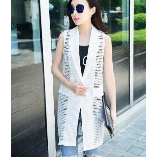 ENLU Women's Long Vests