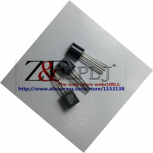 C2053 2SC2053 TO-92 NPN EPITAXIAL PLANAR TYPE(for RF amplifiers on VHF band Mobile radio applications) New Original 50pcs/lot
