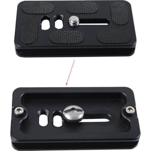 IShoot Camera Quick Release Plate QS-70 with 1/4" Screw for Arca-Swiss Fit Tripod Ball Head Panning Head Panorama Head Clamp