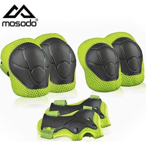 6pcs Protective Gears Set for Kids Children Knee Pad Elbow Pads Wrist Guards Child Safety Protector Kit for Cycling Bike Skating