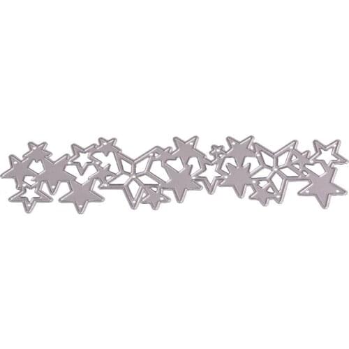 The Star Metal Cutting Dies Stencil DIY Scrapbooking Embossing Paper Card