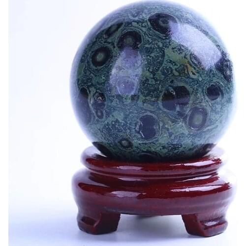 MOKAGY Natural Green Malachite Gemstone Crystal Stones Sphere Balls 50mm-100mm 1pc