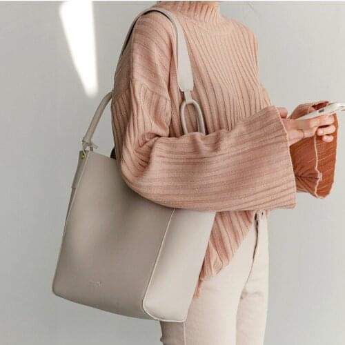 2019 New Simple Female Bag Diagonal Female Student Korean Version Of The Bucket Bag