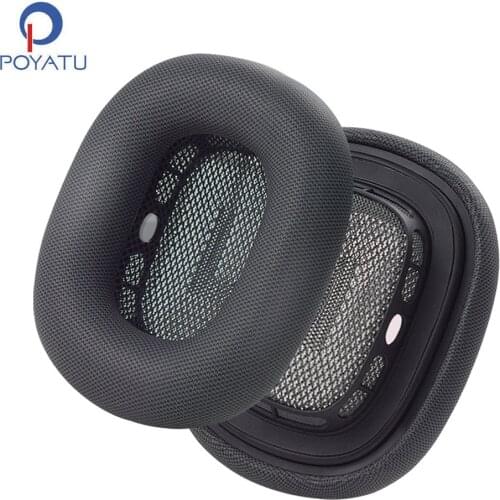 POYATU Ear Pads Headphone Earpads For Apple AirPods Max Earpads Headphone Ear Pads Replacement Cushion Leather Cover Earmuff