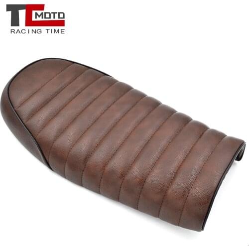 Retro Seat Custom Motorcycle Cafe Racer Seat Vintage Hump Saddle Seat For Honda CG CB200 GN CB350 CB400 CB500 CL350 SR400 XJ XS