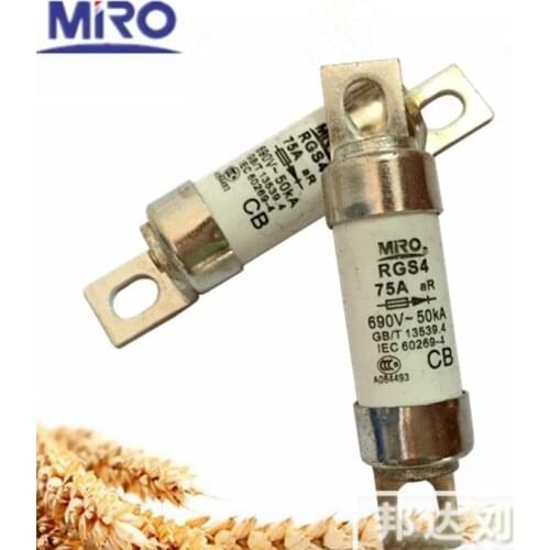RGS4 32A 40A 50A 63A 75A 80A 85A 100A 110A FUSE NEW ORIGINAL 690V 50Ka MRO
