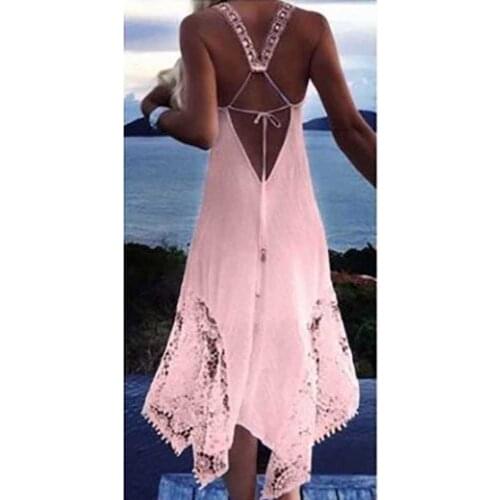 Sexy Women Long Beach Dress White Beach Tunic Swimsuit Bikini Lace Cover Up Beach Swimwear Oversize 5xl Swim Dress Tunic