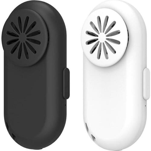 Air Purifying Face Cover Fan Portable Facial Fan For Face Mask Clip-On Air Filter USB Rechargeable Cooling Fan For Ventilating