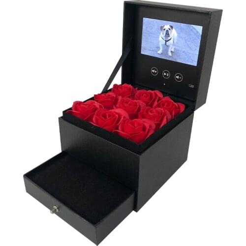 Upload Your Photo Album Lcd Screen Flower Video Box To Upload Your Baby Photo Album
