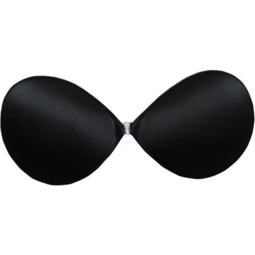 Fetoo Push Up bralette Bras For Women Lace Silicone Self-Adhesive Bra Breast Push Up Front Closure Strapless Invisible Bra