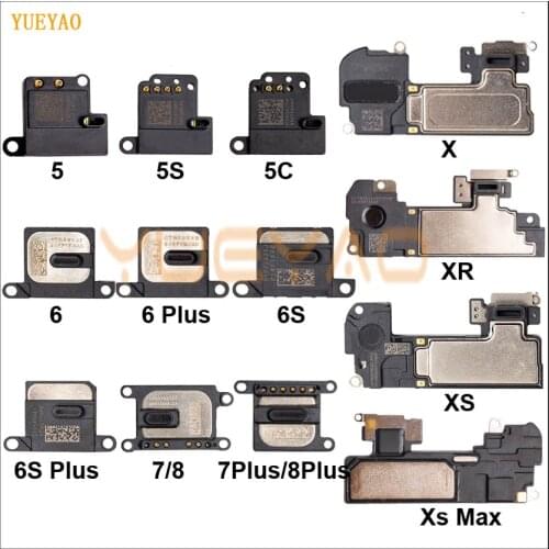 Earpiece Ear Speaker Sound Receiver Flex Cable For iPhone 5 5S SE 5C 6 6S 7 8 Plus Replacement Repair Parts