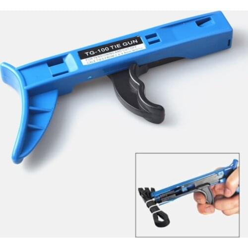 1pcs TG-100 Automatic Tensioning Fastening and Cutting Tool Gun for Nylon Cable Tie Special Pliers Household Hand Tools Hot Sale