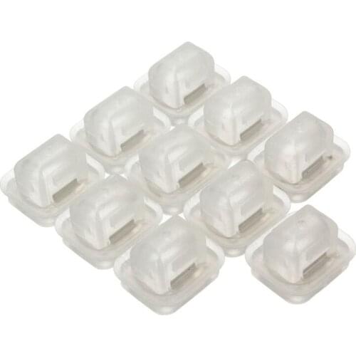 10pcs Door Insert Trim Strip Moulding Clip Grommet For BMW E46 E90 E91 3 Series