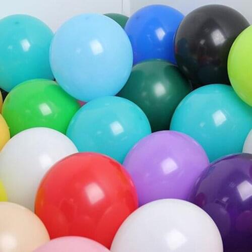 100 pcs Balloon 10inch Birthday Party Decrations Inflatable Balloon Anniversaire Wedding Valentines Day Decor Baby Shower Baloo