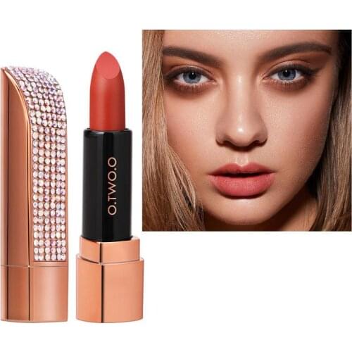 12 Colors Double-head Non-stick Matte Lipstick Waterproof Long Lasting Sexy Red Lip Gloss Liquid Lipstick Two-in-one Cosmetics