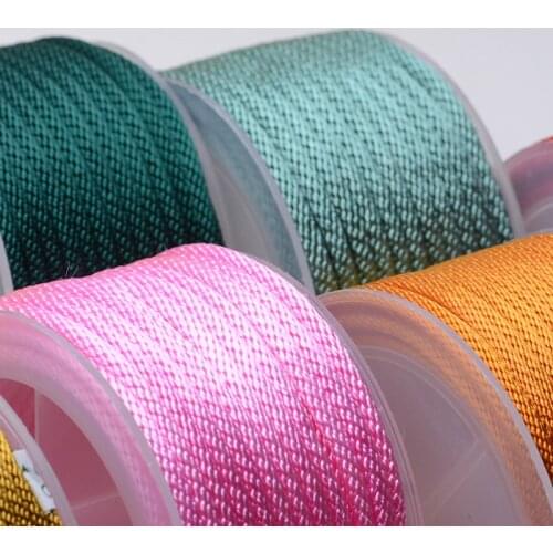 2mm 3mm Strong Woven Macrame Nylon Cord Rope DIY Necklace Bracelet Making Findings Jewelry Beading Thread String