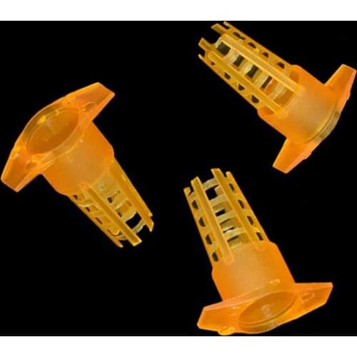 300 pcs Plastic Bee Queen Cage Protective Cover Cell Cages Protector Bee Tools Beekeeping Equipments