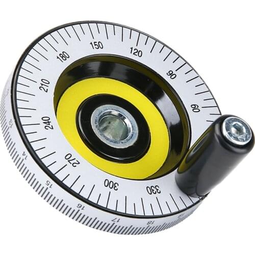 80mm Solid Bakelite Spoked Hand Wheel Scale Handwheel Milling Machine Accessories