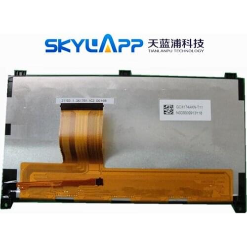 9 Inch Car GPS LCD Screen Display Panel for GCX174AKN-T02 F060002833125 31193 1 2Z25B1 00249 (without Touch) Free Shipping