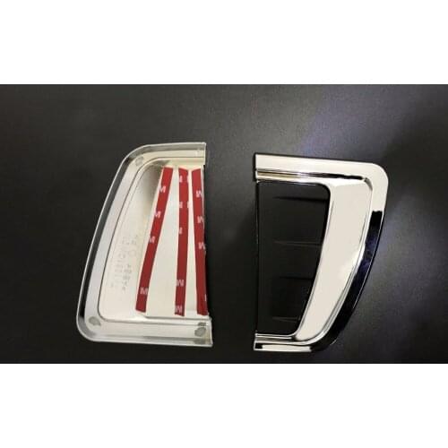 2015 for toyota hilux revo accessories chrome decorative trim hood for wheel arch for toyota hilux 2016-2019 decorative parts