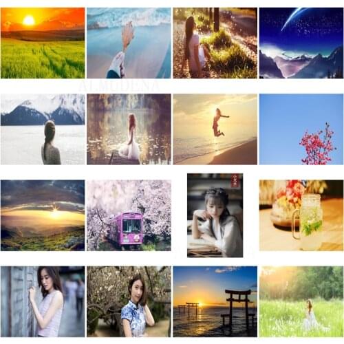 Character Diamond Painting Asian Girl Long Hair Art Lamei Tram Cross Stitch Kit Painting Home Decoration Square Diamond Round