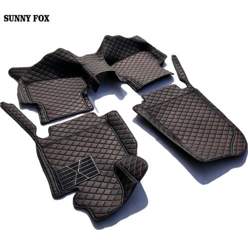 Car floor mats made for Honda Crosstour CRV CR-V HRV Vezel CRV CR-V Accord car styling carpet foot case rugs liners