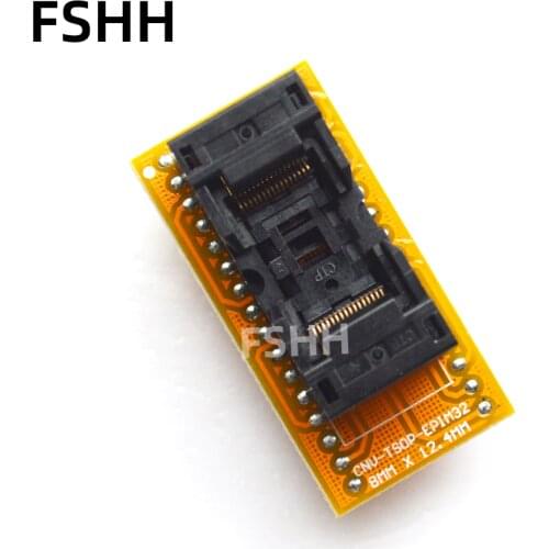 CNV-TSOP-EP1M32(S) Programmers Adapter TSOP32 to DIP32 Adapter test socket Chip VSOP32 12.4mm 14mm