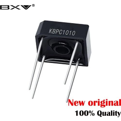 5PCS/LOT KBPC1010 10A 1000V DIP Diode Bridge Rectifier diode new and original