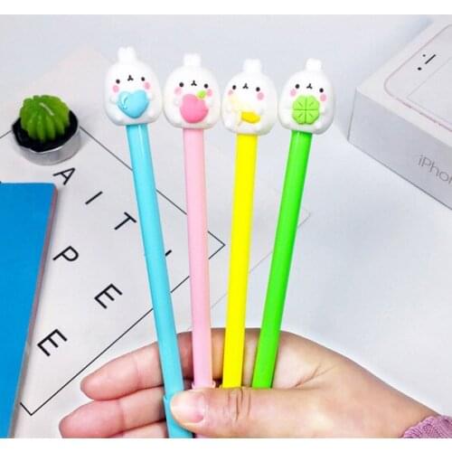 40pcs Kawaii Pen Lovely Animal Gel Pens for School Supplies Cartoon Pen Korean Stationery Office Accessories Cute Things Gift