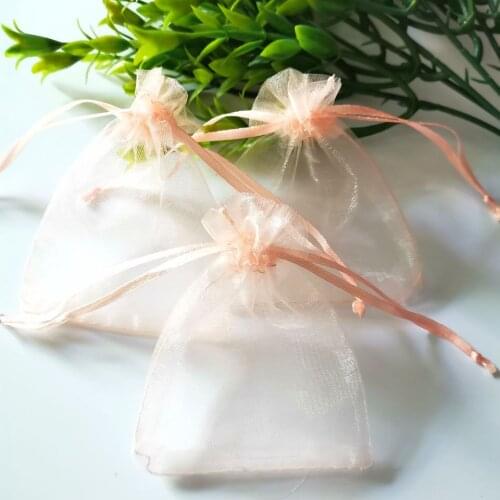 Champagne Small Pouches Drawstring Gift Bags Jewelry bag Spices/Coffee bags Christmas/Wedding/Gift Packing Bags 7x9 9x12 10x15cm