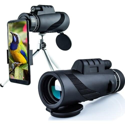 Monocular Telescope 10X Night Vision Scope Waterproof Mini Portable High Definition For Outdoor Hiking Camping Hunting телескоп