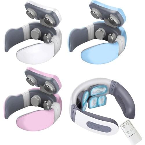 Outdoor Home Car Relaxing Massage Multifunction Relieve Stress Neck Massage Machine Health Care with Remote Control