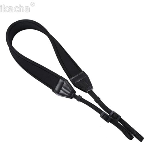 Camera Neck Shoulder Black Belt Flexible Strap for Sony Canon Nikon Pentax Panasonic Accessory Parts DSLR
